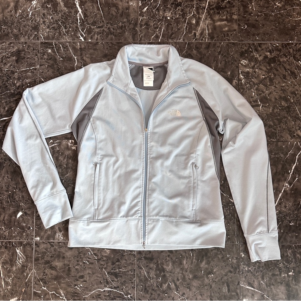 The North Face Women’s Full Zip VaporWick Jacket Blue M